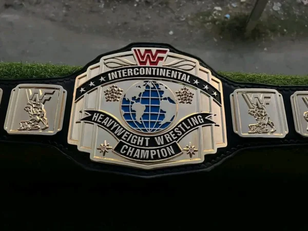WWF INTERCONTINENTAL CHAMPIONSHIP BELT 4MM ZINC