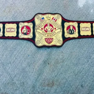 AEW Championship belts