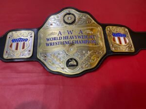 AWA Championship belts