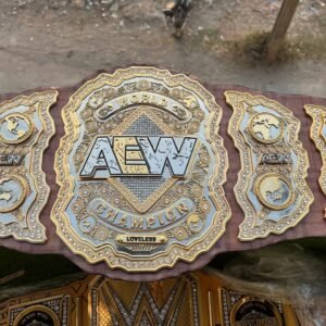 AEW Championship belts